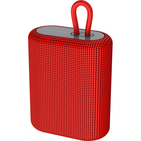 Canyon BSP-4 - Speaker - for portable use - wireless - Bluetooth - 5 Watt - red - 0