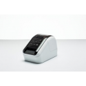 Brother QL-810Wc - Label printer - two-colour (monochrome) - direct thermal - Roll (6.2 cm) - 300 x 600 dpi - up to 110 labels/min - USB 2.0, Wi-Fi(n) - cutter - white, glossy black