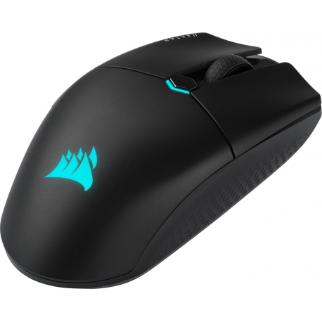 CORSAIR Gaming KATAR ELITE - Mouse - optical - 6 buttons - wireless, wired - Bluetooth, 2.4 GHz, USB-C - USB wireless receiver - 4