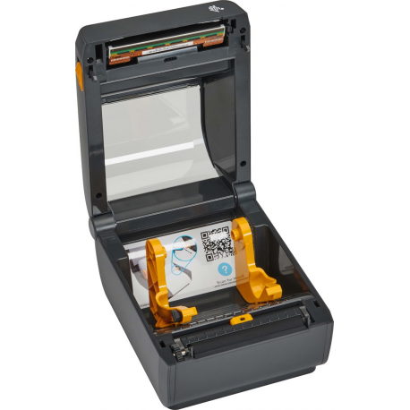 Zebra ZD421 - Label printer - thermal transfer - Roll (11.2 cm) - 300 dpi - up to 102 mm / sec - USB 2.0, LAN, USB host, NFC, Bluetooth 5.0 LE - 2