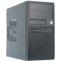 Chieftec Mesh Series CT-04B - Tower - micro ATX - no power supply - black - USB/Audio