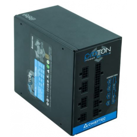 Chieftec Proton Series BDF-650C - Power supply (internal) - ATX12V 2.3 - 80 PLUS Bronze - AC 115-230 V - 650 Watt - active PFC - 2