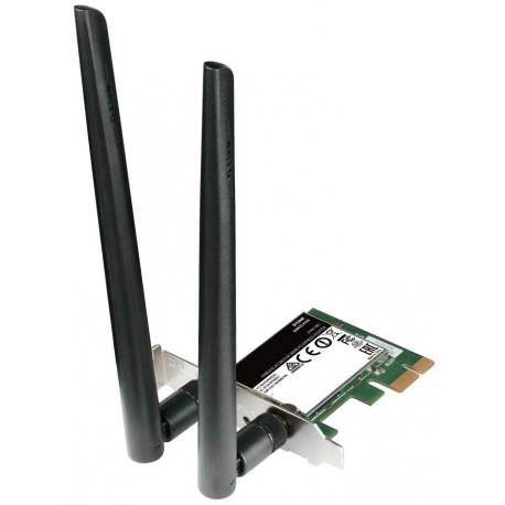 D-Link Wireless AC1200 DWA-582 - Network adapter - PCIe low profile - 802.11ac - 0