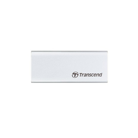 Transcend ESD260C - SSD - 1 TB - external (portable) - USB 3.1 Gen 2 - silver - 0