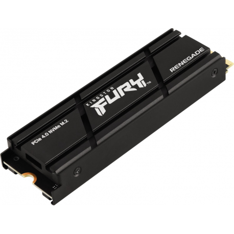 Kingston FURY Renegade - SSD - 4 TB - internal - M.2 2280 - PCIe 4.0 x4 (NVMe) - integrated heatsink - 1