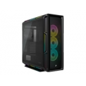 CORSAIR iCUE 5000T RGB - Mid tower - extended ATX - windowed side panel (tempered glass) - no power supply (ATX) - black - USB/Audio