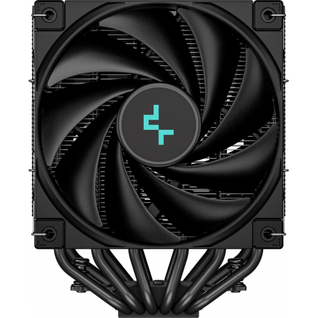 Deepcool AK620 ZERO DARK - Processor cooler - (for: LGA1155, LGA2011, LGA1150, LGA2011-3, LGA1151, AM4, LGA2066, LGA1200, LGA1700, AM5) - 120 mm - black - 3