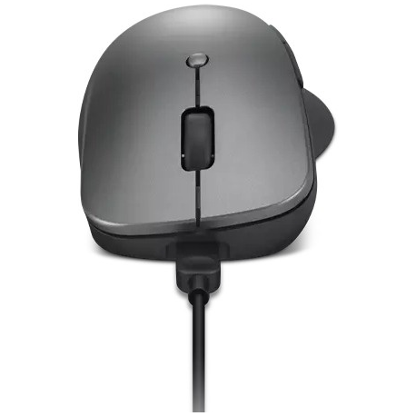 Lenovo Professional - Mouse - ergonomic - blue optical - 6 buttons - wireless - Bluetooth 5.1 - storm grey - 5