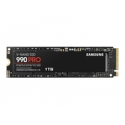 Samsung 990 PRO MZ-V9P1T0BW - SSD - encrypted - 1 TB - internal - M.2 2280 - PCIe 4.0 x4 (NVMe) - 256-bit AES - TCG Opal Encryption 2.0