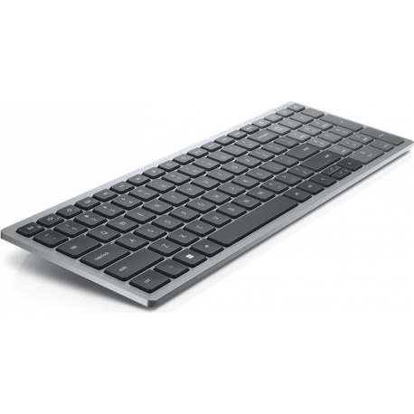 Dell Multi-Device KB740 - Keyboard - compact - wireless - 2.4 GHz, Bluetooth 5.0 - QWERTY - Russian - titan grey - with 3 years Advanced Exchange Service - 1