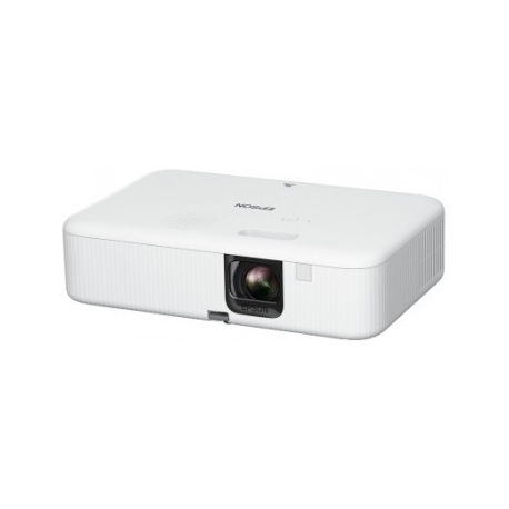 Epson CO-FH02 - 3LCD projector - portable - 3000 lumens (white) - 3000 lumens (colour) - 16:9 - 1080p - black / white - Android TV - 0