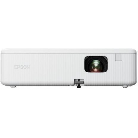 Epson CO-W01 - 3LCD projector - portable - 3000 lumens (white) - 3000 lumens (colour) - WXGA (1280 x 800) - 16:10 - black / white - 0
