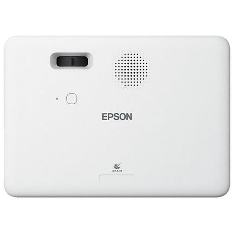 Epson CO-W01 - 3LCD projector - portable - 3000 lumens (white) - 3000 lumens (colour) - WXGA (1280 x 800) - 16:10 - black / white - 5