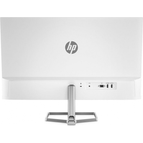 HP M27fw - LED monitor - 27" - 1920 x 1080 Full HD (1080p) @ 75 Hz - IPS - 300 cd / m² - 1000:1 - 5 ms - 2xHDMI, VGA - silver, white head - for Victus by HP Laptop 16; Laptop 15, 15s, 17; Pavilion Plus Laptop 14 - 4