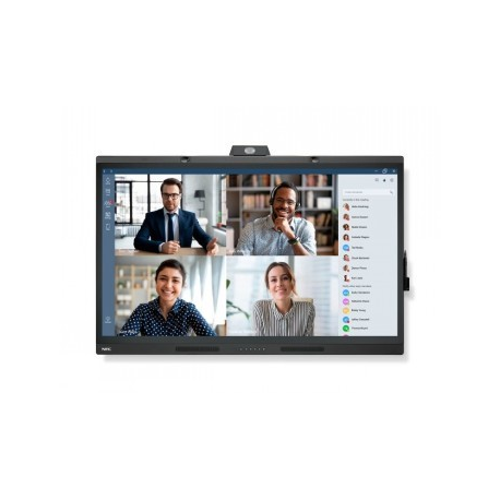 NEC MultiSync WD551 - 55" Diagonal Class LED-backlit LCD display - digital signage - with touch-screen, 3840p camera and microphones - 4K UHD (2160p) 3840 x 2160 - Direct LED - 0