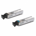 PLANET MGB-Series MGB-L120 - SFP (mini-GBIC) transceiver module - GigE - 1000Base-ZX - LC single-mode - up to 120 km - 1550 nm