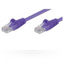 MicroConnect - Network cable - RJ-45 (M) to RJ-45 (M) - 5 m - UTP - CAT 5e - purple