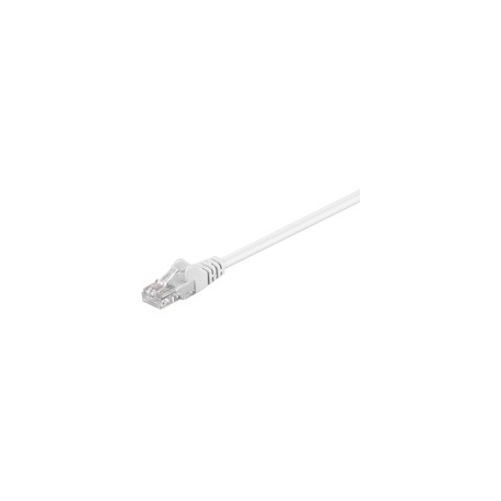 MicroConnect - Network cable - RJ-45 (M) to RJ-45 (M) - 7.5 m - UTP - CAT 5e - stranded - white - 0