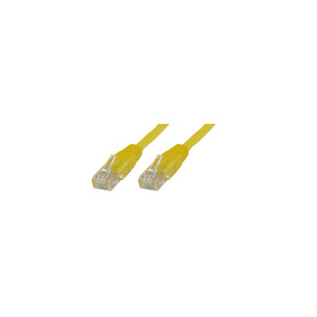 MicroConnect - Network cable - RJ-45 (M) to RJ-45 (M) - 50 cm - UTP - CAT 6 - yellow - 0