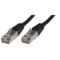 MicroConnect - Network cable - RJ-45 (M) to RJ-45 (M) - 3 m - FTP - CAT 5e - black