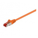 MicroConnect - Network cable - RJ-45 (M) to RJ-45 (M) - 1 m - foiled unshielded twisted pair (F/UTP) - CAT 6 - molded, stranded - orange