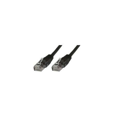 MicroConnect Value Pack - Network cable - RJ-45 (M) to RJ-45 (M) - 7 m - 4.5 mm - UTP - CAT 5e - round, stranded - black (pack of 10) - 0