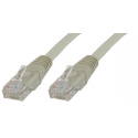 MicroConnect - Network cable - RJ-45 (M) to RJ-45 (M) - 50 cm - UTP - CAT 6 - flat - white