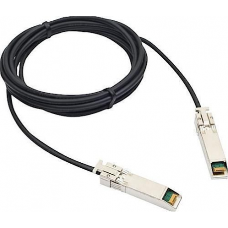 Lenovo - 10GBase direct attach cable - SFP+ (M) to SFP+ (M) - 2 m - passive - for ThinkAgile HX2320 Appliance; MX1020 Appliance; ThinkSystem DE4000H Hybrid; SD630 V2 - 0