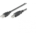 MicroConnect USB 2.0 - USB cable - USB Type B (M) to USB (M) - USB 2.0 - 3 m - black