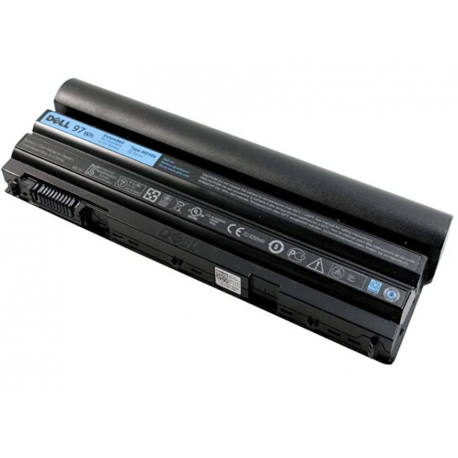 Dell - Laptop battery (extended) - Lithium Ion - 9-cell - 97 Wh - black - for Latitude E5420, E5520, E6420, E6520 - 0