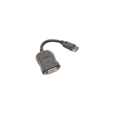 Lenovo - DisplayPort adapter - DisplayPort (M) to DVI-D (F) - 20 cm - 0