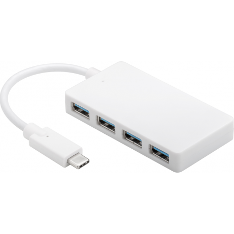 MicroConnect - Hub - 4 x SuperSpeed USB 3.0 - desktop - 0