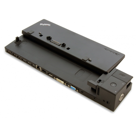 Lenovo ThinkPad Pro Dock - Port replicator - VGA, DVI, DP - 65 Watt - United Kingdom - for ThinkPad A475; L460; L470; L560; L570; P50s; P51s; T25; T460; T470; T560; T570; X260; X270 - 0