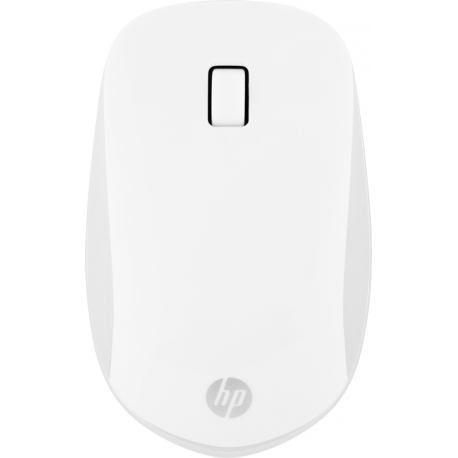 HP 410 Slim - Mouse - right and left-handed - 3 buttons - wireless - Bluetooth 5.0 - white, matte finish - for Laptop 15, 15s - 0