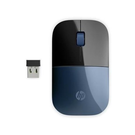 HP Z3700 - Mouse - 3 buttons - wireless - 2.4 GHz - USB wireless receiver - blue - for OMEN Obelisk by HP 875; HP 27; Laptop 15; Pavilion Gaming TG01; Spectre x360 Laptop - 2