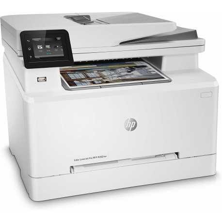 HP Color LaserJet Pro MFP M282nw - Multifunction printer - colour - laser - Legal (216 x 356 mm) (original) - A4 / Legal (media) - up to 21 ppm (copying) - up to 21 ppm (printing) - 250 sheets - USB 2.0, Gigabit LAN, Wi-Fi(n), USB host - 1