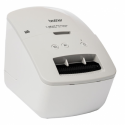 Brother QL-600G - Label printer - direct thermal - Roll (6.2 cm) - 300 x 300 dpi - up to 71 mm / sec - USB 2.0 - grey, white