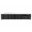 QNAP TS-864eU-RP - NAS server - 8 bays - rack-mountable - SATA 6Gb / s - RAID 0, 1, 5, 6, 10, 50, JBOD, 60 - RAM 8 GB - Gigabit Ethernet / 2.5 Gigabit Ethernet - iSCSI support - 2U