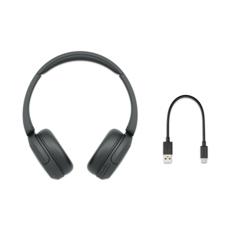 Sony WH-CH520 - Headphones with mic - on-ear - Bluetooth - wireless - black - 6