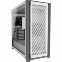 CORSAIR iCUE 5000D RGB Airflow - Mid tower - extended ATX - windowed side panel (tempered glass) - no power supply (ATX) - true white - USB / Audio