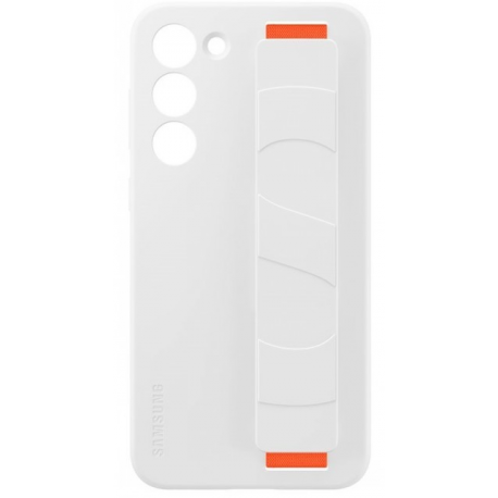 Samsung EF-GS916 - Back cover for mobile phone - silicone - white - for Galaxy S23+ - 0