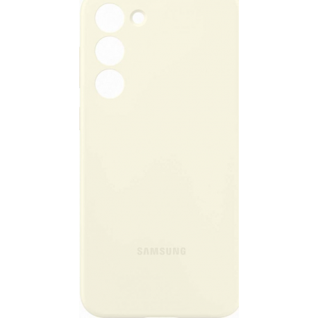 Samsung EF-PS916 - Back cover for mobile phone - silicone - cream - for Galaxy S23+ - 3
