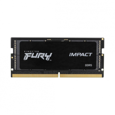 Kingston FURY Impact - DDR5 - module - 16 GB - SO-DIMM 262-pin - 5600 MHz  /  PC5-44800 - CL40 - 1.1 V - unbuffered - on-die ECC - 0