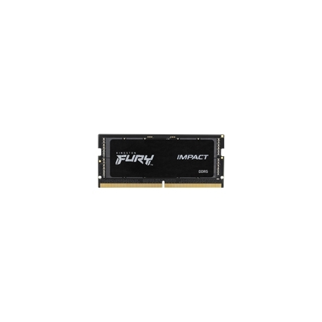 Kingston FURY Impact - DDR5 - module - 16 GB - SO-DIMM 262-pin - 5600 MHz  /  PC5-44800 - CL40 - 1.1 V - unbuffered - on-die ECC - 1