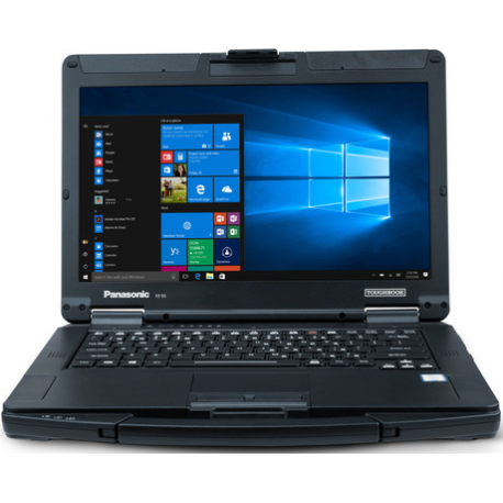 Panasonic Toughbook 55 - Rugged - 180-degree hinge design - Intel Core i5 1145G7  /  2.6 GHz - vPro - Win 10 Pro 64-bit - Iris Xe Graphics - 8 GB RAM - 256 GB SSD TCG Opal Encryption - 14" IPS 1366 x 768 (HD) - Wi-Fi 5 - 0