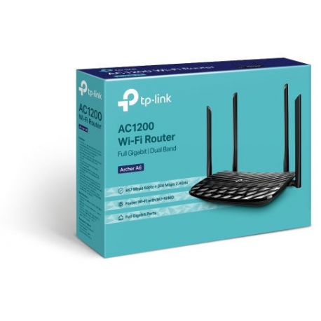 Wireless Router|TP-LINK|Wireless Router|1200 Mbps|IEEE 802.11a|IEEE 802.11 b/g|IEEE 802.11n|IEEE 802.11ac|4x10/100/1000M|LAN WA - 3