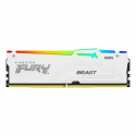 Kingston FURY Beast RGB - DDR5 - kit - 32 GB: 2 x 16 GB - DIMM 288-pin - 5600 MHz  /  PC5-44800 - CL40 - 1.25 V - white