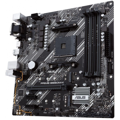 Gigabyte B550M K - 1.0 - motherboard - micro ATX - Socket AM4 - AMD B550 Chipset - USB 3.2 Gen 1 - Gigabit LAN - onboard graphics (CPU required) - HD Audio (8-channel) - 2