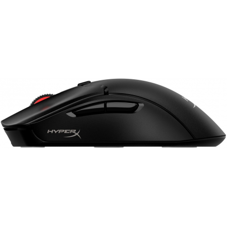 HyperX Pulsefire Haste 2 - Mouse - optical - 6 buttons - wireless, wired - 2.4 GHz, Bluetooth 5.0 - USB wireless receiver - black - 6