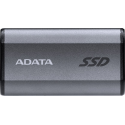 ADATA SE880 - SSD - 500 GB - external (portable) - USB 3.2 Gen 2x2 (USB-C connector) - titanium grey